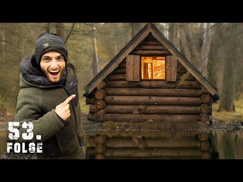 Mein BLOCKHAUS ist endlich FERTIG | Tag 53/100 autark