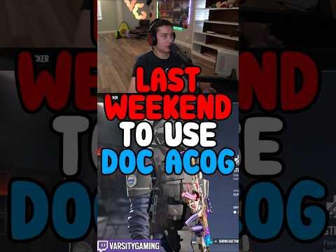 LAST CHANCE TO USE ACOGS (SIEGE SCHOOL) #shorts