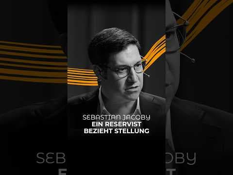Ein Reservist bezieht Stellung