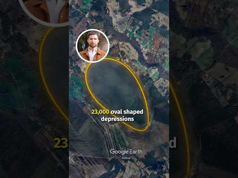 What is this strange pattern down the east coast of America?