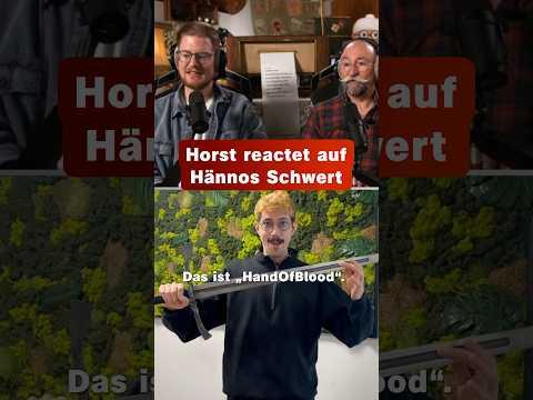 Horst und PietSmiet reacten auf Hännos Schwert 🤯 I Bares für Rares #shorts