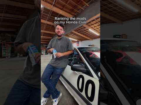 Ranking My Civic Mods