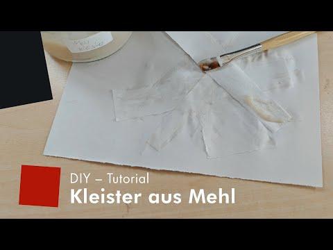 DIY-Tutorial – Kleister aus Mehl