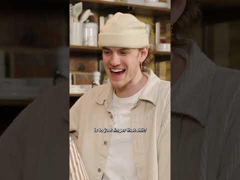 Josh loves "finger" food