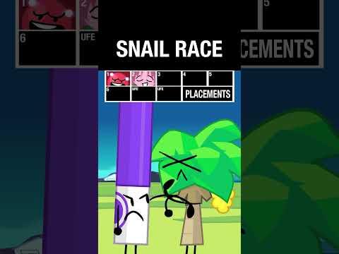 Snail Race: #BFDI MINI REDUX 5