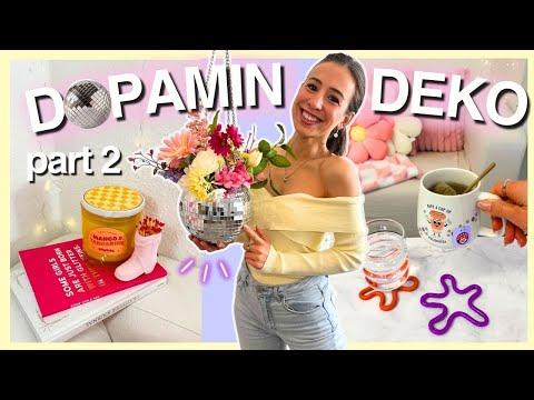 DIY DOPAMIN DECOR 🧡💜🩷 room make over part 2😍