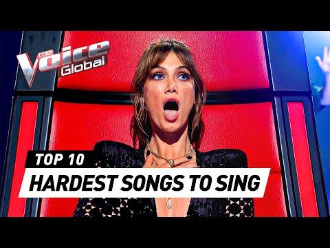 HARDEST SONGS to Sing in The Voice Blind Auditions