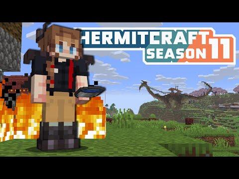 Everything BURNS... But Not Me! | Hermitcraft 11: Episode 3