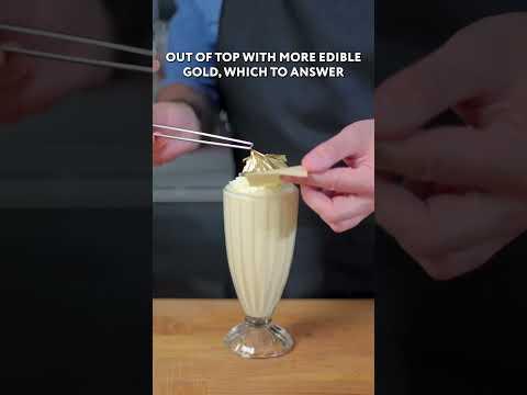 How to make the most expensive milkshake ever!