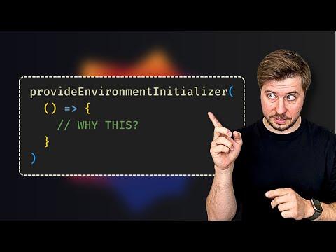 Angular Service Initialization done RIGHT with Environment Initializer