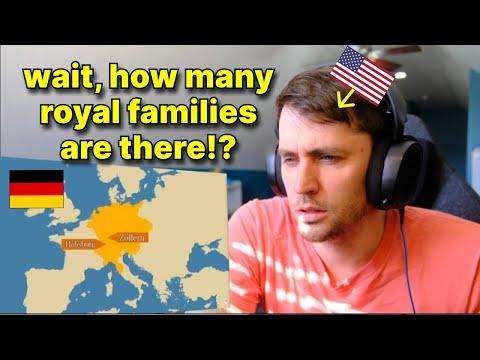 American reacts to "Why are so many European royal families German?"