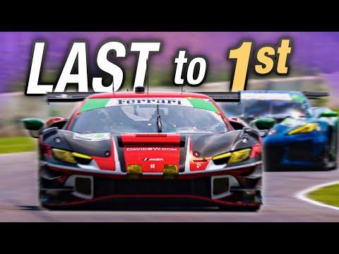 INCREDIBLE Last to 1st by Ferrari Driver Kenton Koch at Road AMERICA (IMSA GTD 2025)