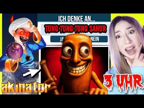 Erkenne Tung tung tung SAHUR um 3 Uhr nachts (Schafft Akinator den viral Brainrot CHURRO zu erraten)