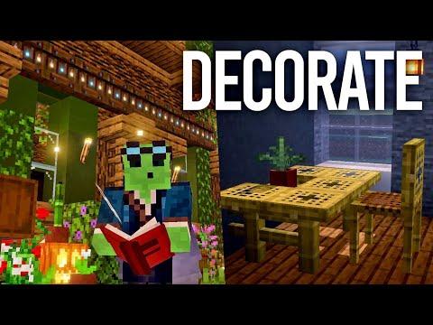 Christmas Lights & Decorating! - Let's Play Minecraft 690
