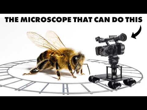This microscope spins - and the shots are insane