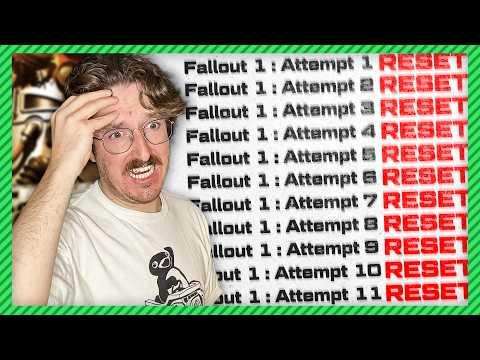 Okay, maybe grinding for world record in Fallout 1 was a mistake... (Any% Speedruns)