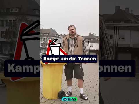 Kampf um die Tonnen #Shorts #extra3