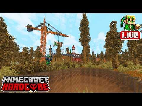 🔴 LIVE 🔴 Building a Fallout-Inspired Forest in my 54,600 Day Hardcore Minecraft World