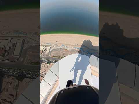 Jumping off Corniche Tower in Ajman 🥰