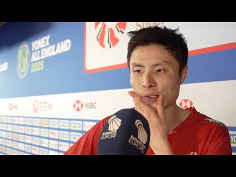 ENGLISH: Shi Yu Qi on confidence, physicality, Alex Lanier | All England 2025