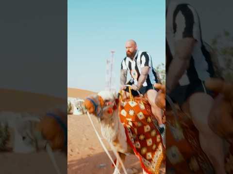 True Geordie rides a CAMEL 🐫