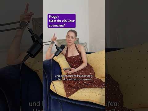 Musst du viel Text lernen? Enya antwortet! | Tiere bis unters Dach #shorts