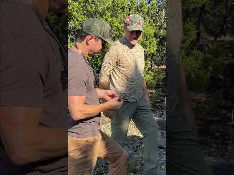 Quick Butchering BLADE CORE #survival #flintknapping #primitiveskills #stoneage #stonetools #diy