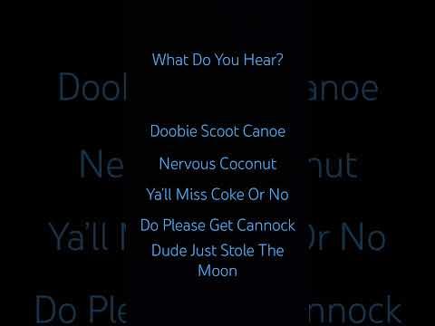 What Do You Hear? #shorts