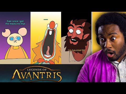 First time reacting to Legends of Avantris Animated Shorts