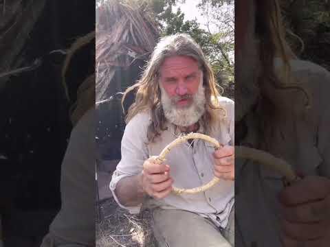 Easy CRAB Trap #survival #bushcraft #primitiveskills #wildfood #trap #outdoors #survivalmode