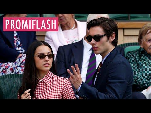 Olivia Rodrigo und Louis Partridge glänzen in Wimbledon
