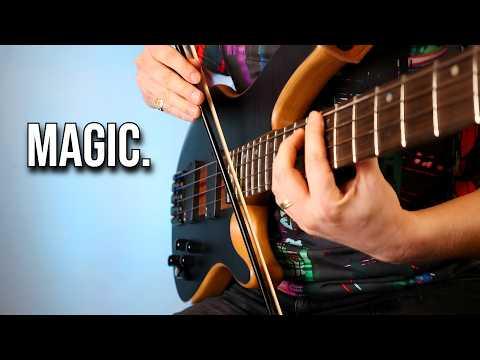 The Unreal Beauty Of Bass Guitar Played With A Bow