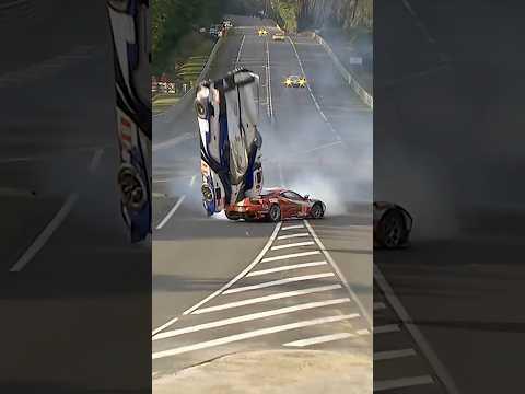 MASSIVE airborne crash! 🫣