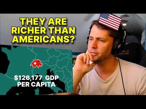 American reacts to How Switzerland Became INSANELY Rich Without Any Resources