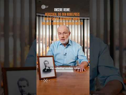 Wer hätte einen Nobelpreis verdient gehabt? Heute: Arnold Sommerfeld | #TerraX #HaraldLesch