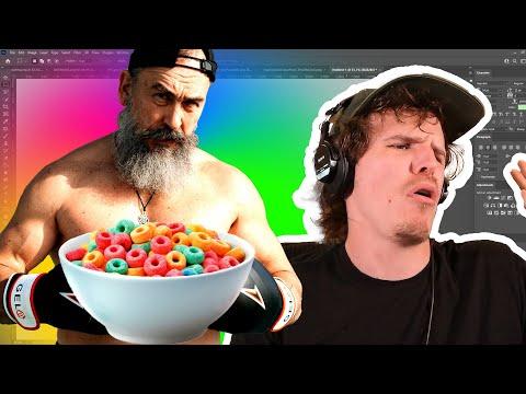 Alpha Male Cereals - Exploring Photoshop Generative AI Part 2