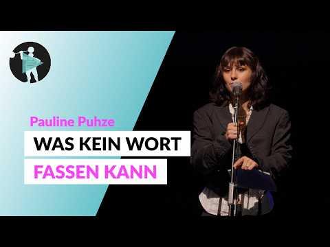 Ich wuerde gerne einen Text schreiben | Pauline Puhze | Poetry Slam