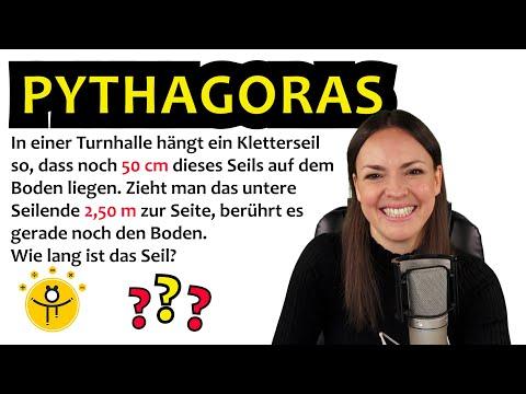 Klassenarbeit Satz des Pythagoras – Textaufgabe