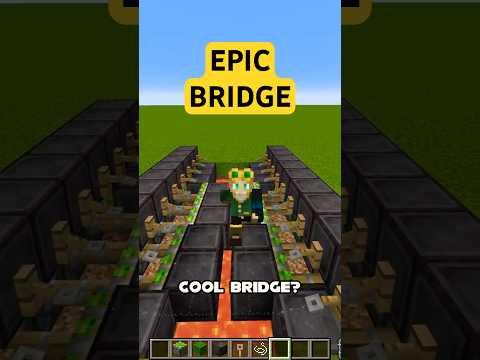 Minecraft MAGIC BRIDGE Build Step by Step Guide