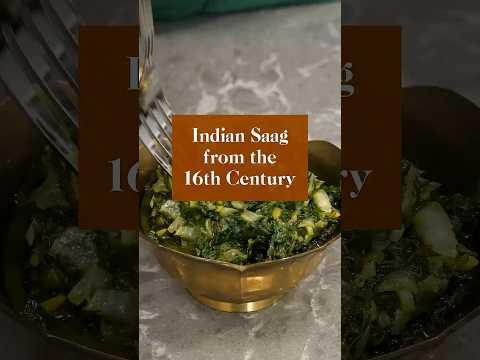 Saag from the Mughal Empire - A 500 Year old recipe