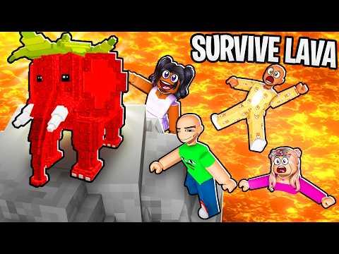 Escape LAVA for Brainrots in Roblox!