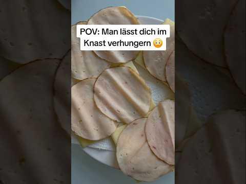 Das Essen im Knast 😅