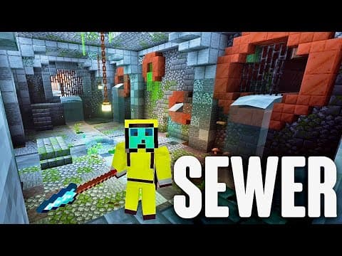 Nasty Sewer Collection Pit! - Let's Play Minecraft 719