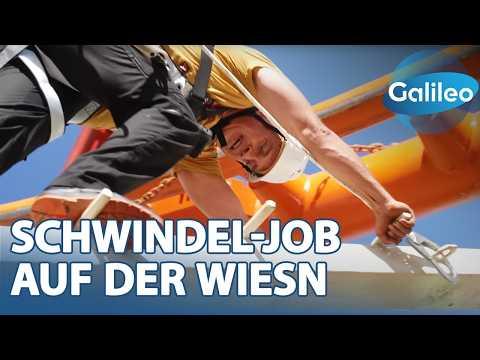 Kirmes-Gigant auf Reisen: Millimeterarbeit in 30 Metern Höhe