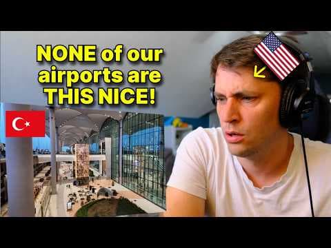 American reacts to Istanbul International Airport