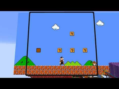 Super Mario Bros in Minecraft, Uncut Playthrough