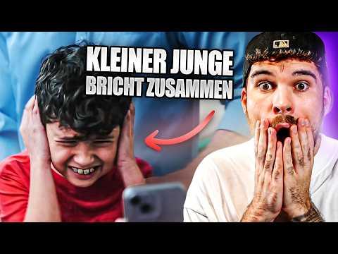 KLEINER JUNGE BRICHT ZUSAMMEN .. 😳
