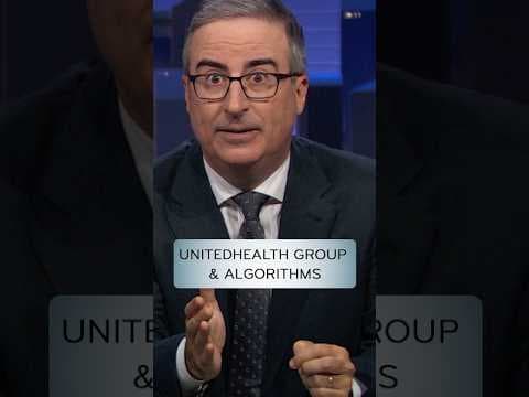 UnitedHealth Group & Algorithms #lastweektonight