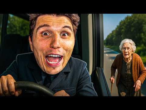 Ich lasse eine OMA an der Straße stehen | Fernbus Simulator