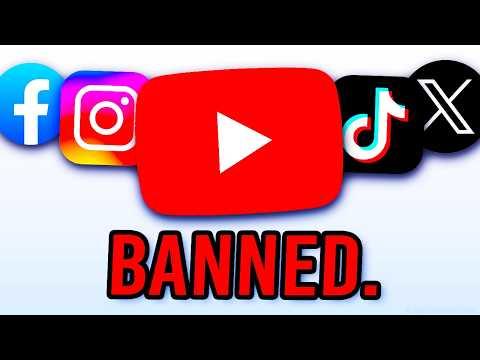 Social Media is Actually Being Banned...